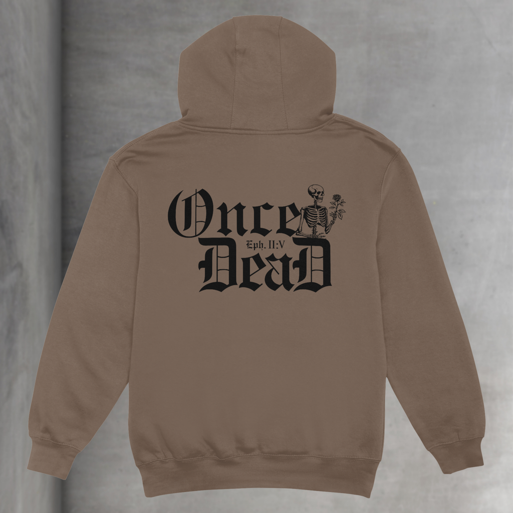 ONCE DEAD HOODIE - MOCHA