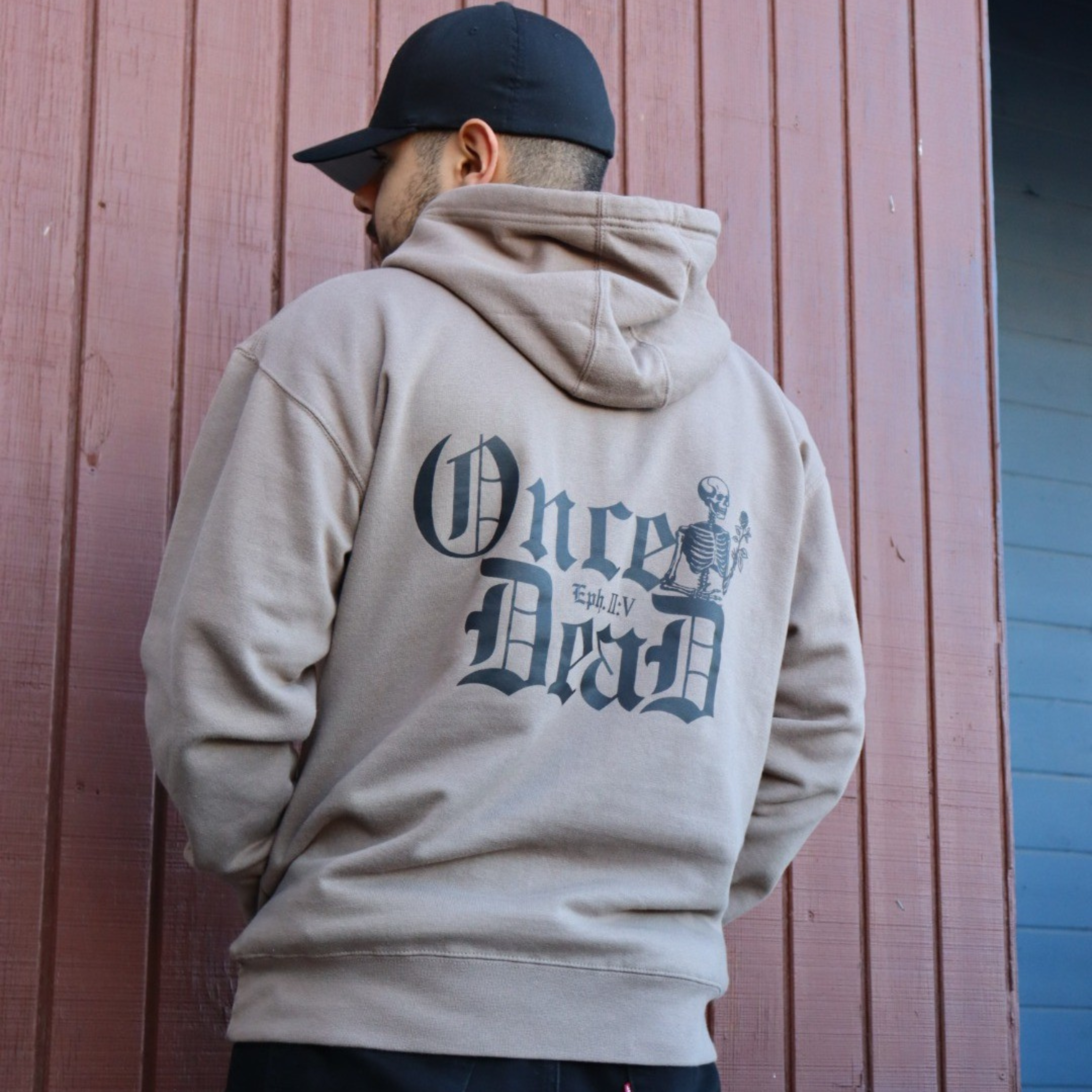 ONCE DEAD HOODIE - MOCHA