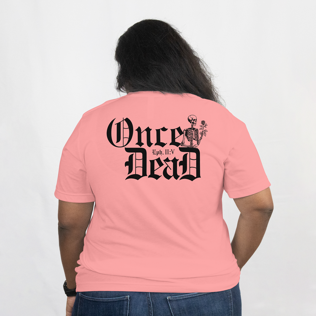 ONCE DEAD WOMEN'S SHIRT - DUSTY ROSE