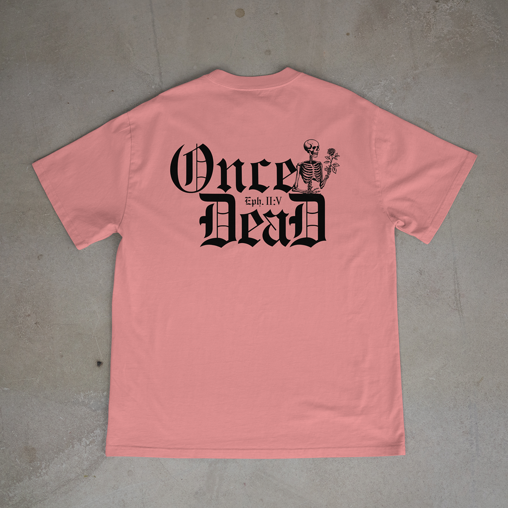 ONCE DEAD WOMEN'S SHIRT - DUSTY ROSE