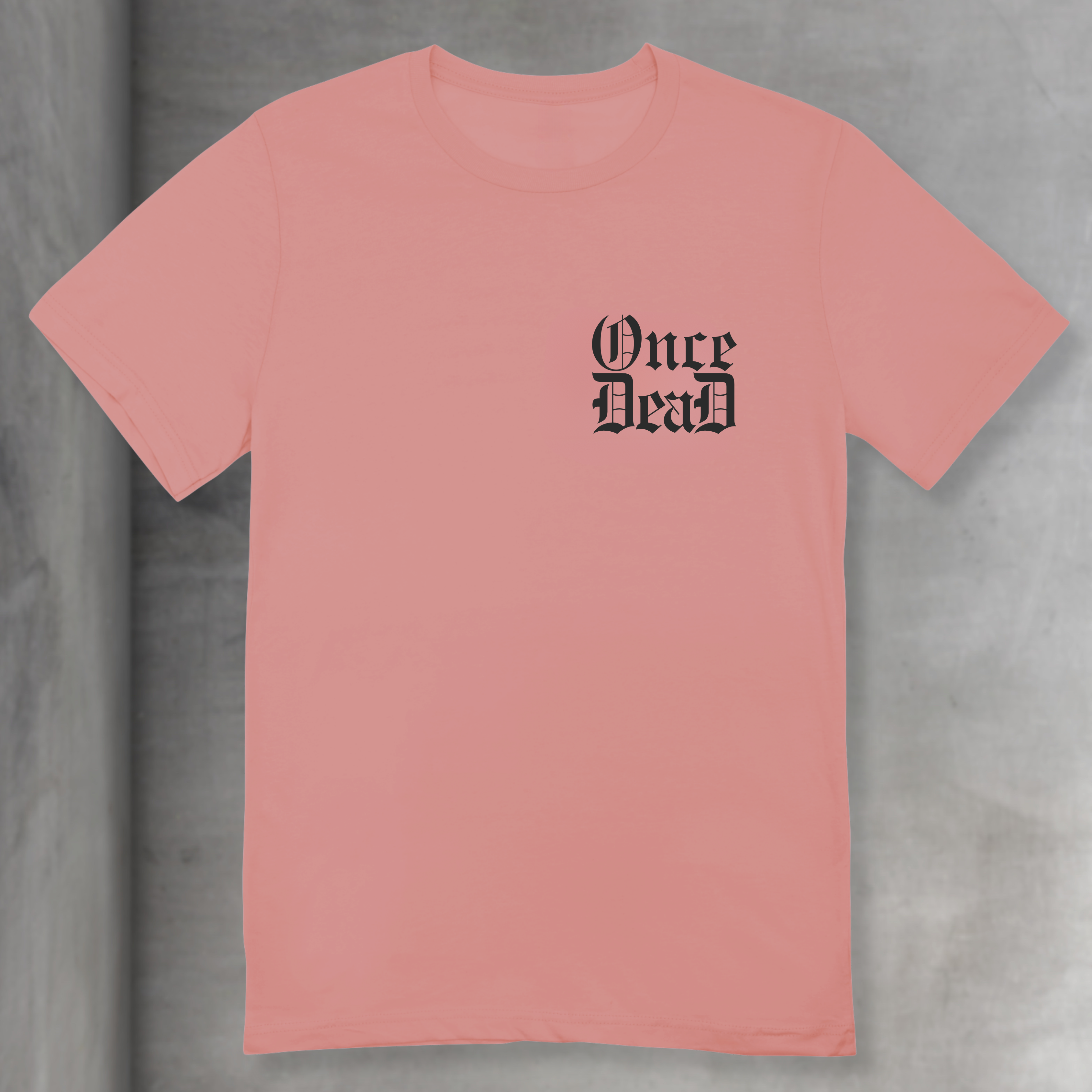 ONCE DEAD WOMEN'S SHIRT - DUSTY ROSE